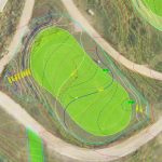 Baanplan GCI en uitleg holes 1-9